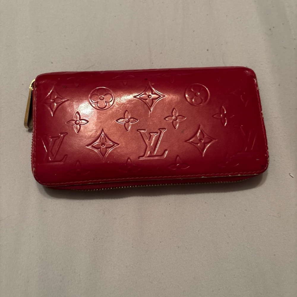 Louis Vuitton Red Wallet